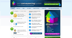 Desktop Screenshot of bestconveyancingquotes.com